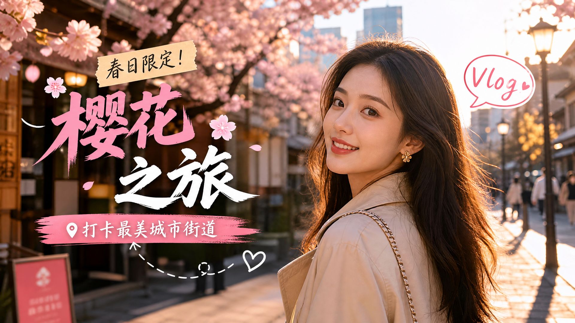 17c一起草旅行视频-樱花之旅